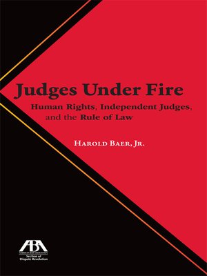 cover image of Judges Under Fire
